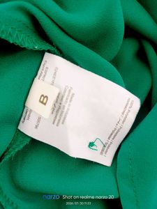 Emerald Green Long Sleeve Blouse
