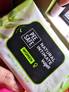 Pee Safe Natural Intimate Wipes