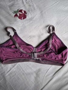 36D Comfortable Purple Bra