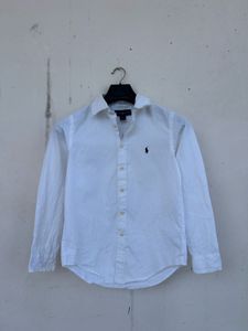 Classic White Polo Ralph Lauren Shirt