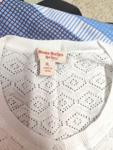 Crochet Top With Front Buttons