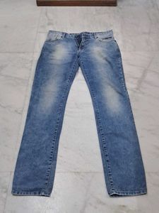 Men's Blue Wash Jeans