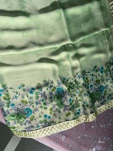 beautiful party wear crape saree