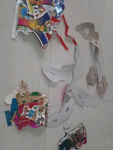 9 Party Masks &amp; 2 Birthday Banners