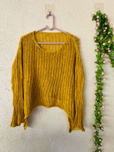 Mustard Knit Sweater