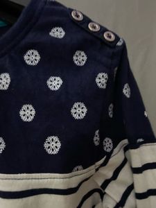Max Striped Long Sleeve Cotton Top