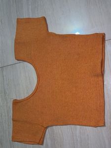 Orange Cropped Top
