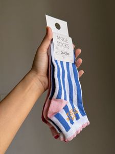 Striped Ankle Socks