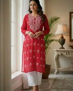 Elegant floral Kurta Set