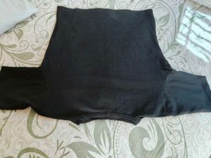 Basic Black V-Neck T-Shirt
