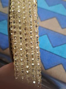 Gold Lace Trim Embellishment