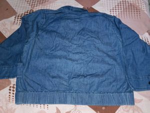 Stylish Denim cargo jumpsuit
