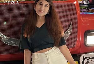 Stylish Crop Top with White Pants