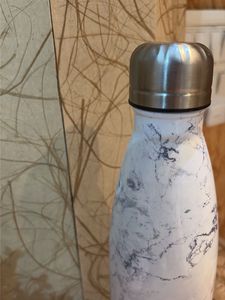 Stylish Marble Print Water Bottle