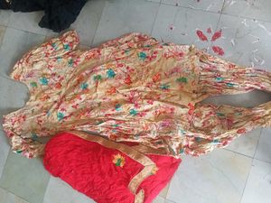 Floral Print Kurta with Patiala Pants &amp; Dupatta