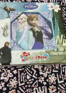 Frozen My First Puzzle Book