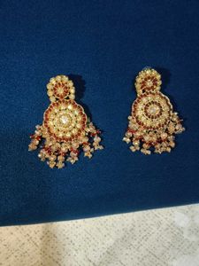 anti tarnish,Exquisite Indian Earrings