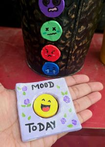 Cute "Mood Today" Emoji Showpiece