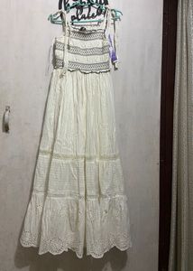 Elegant White Maxi Dress