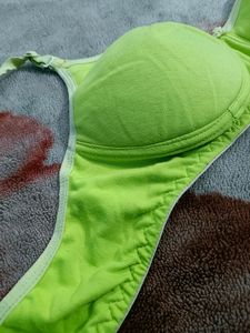 Padded Bra Green Colour