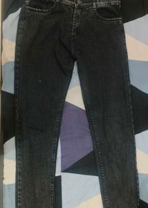 Classic Dark Wash Denim Jeans