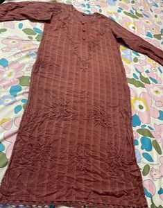 Embroidered Cotton Kurta for women’s 😍