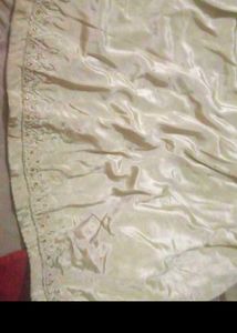 Elegant Cream Blouse lehenga choli duppata