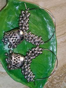 Oxidised Earrings / 150 Coins