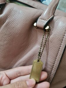Lilac Satchel leather bag
