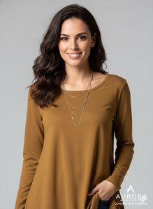 Aurora Apparel Tunic Top