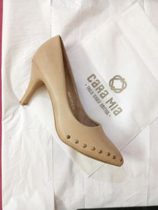 Cara Mia Kitten Nude Pumps