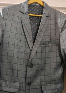 Checkered Blazer