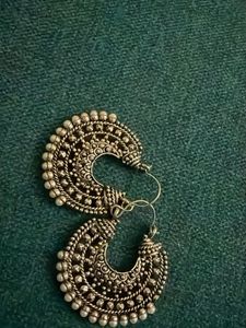 Intricate Ethnic Jhumka Earrings