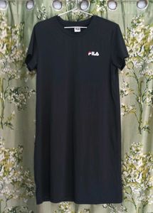 Fila Black T-Shirt Dress