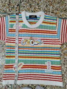 Cute Striped Kids Sweater