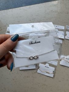 Infinity Symbol Anklets - Pack of 10