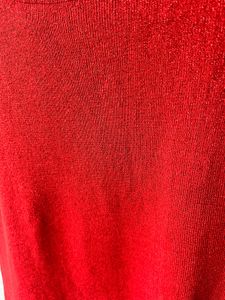Sparkling Red Sleeveless Top