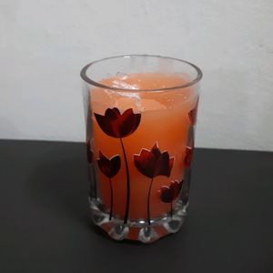 Camphor Scented ORANGE  Candle