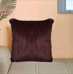 Plush Throw Pillow Cover