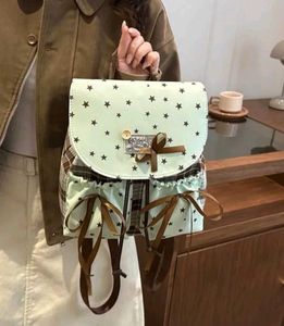 Chic Starry Print Backpack