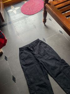 Black Cargo Pant