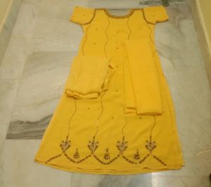 Long Zari Suit