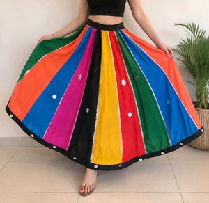 Colorful Striped Lehenga Choli
