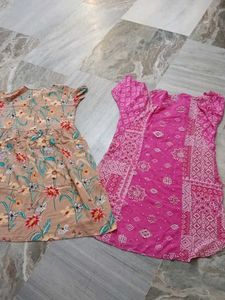 Beautiful Printed Kurtas Set