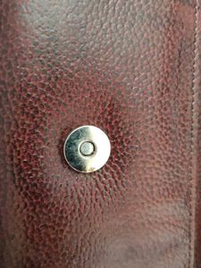 UNUSED)Moochies Textured leather Wallet