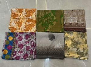 Assorted Sarees Set Of 6- New