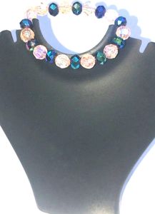 Style Trend Rainbow Acrylic Braslate2 pic unique