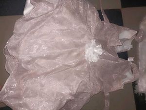 Sparkling silver Frock