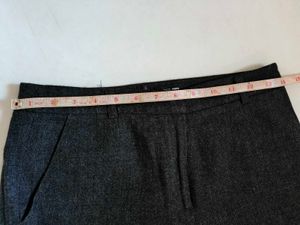 Classic Dark Grey Woolen Pants
