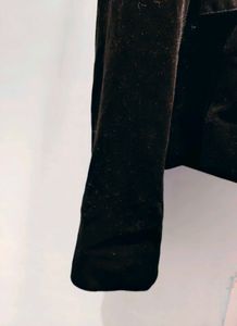 Velvet Bow Cute Blazer Women